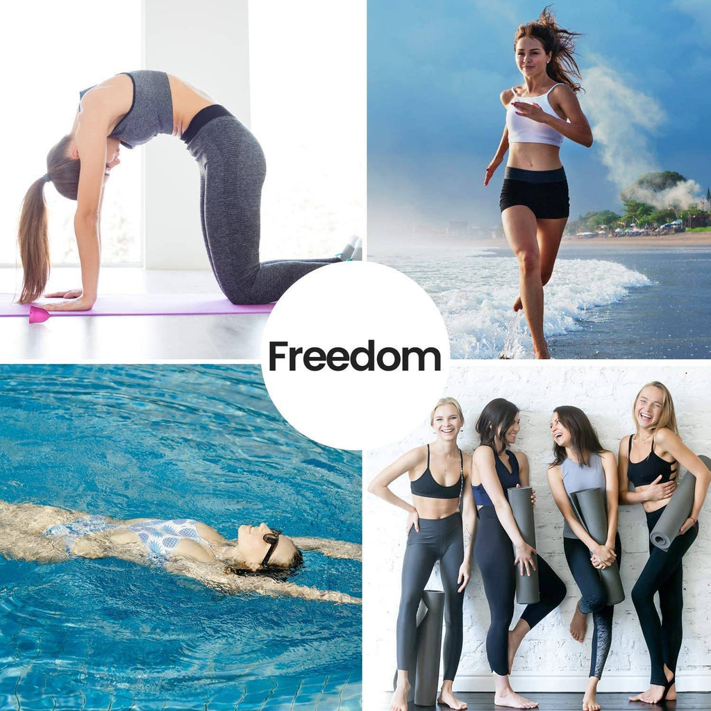 Set Of 2 Menstrual Cups Reusable Period Cup Medical Silicone Comfortable With Bag