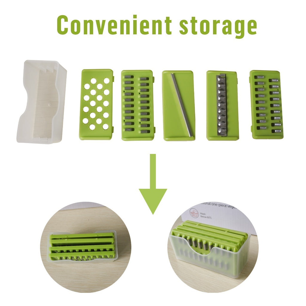 Nice Smart 15TLG Dicer Vegetable Slicer Shredder Manual Onion Chopper